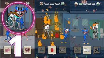 Poppy Prison: Horror Escape - Gameplay Walkthrough Part 1 - Tutorial (iOS, Android)