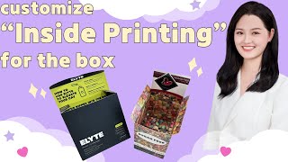 Customize Inside Printing for the Box | www.rinpac.com | One-Stop Packaging Solution