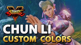 Custom Chun Li Colors - Street Fighter V Mod