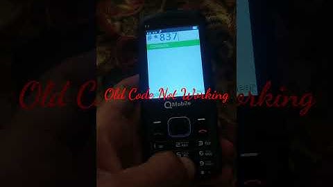Imei repair done with code QMOBILE E4