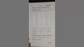 B.com l sem statistics bu jhansi