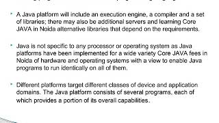 Core Java Training in Noida