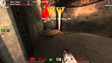 Quake Live - Granade in the face