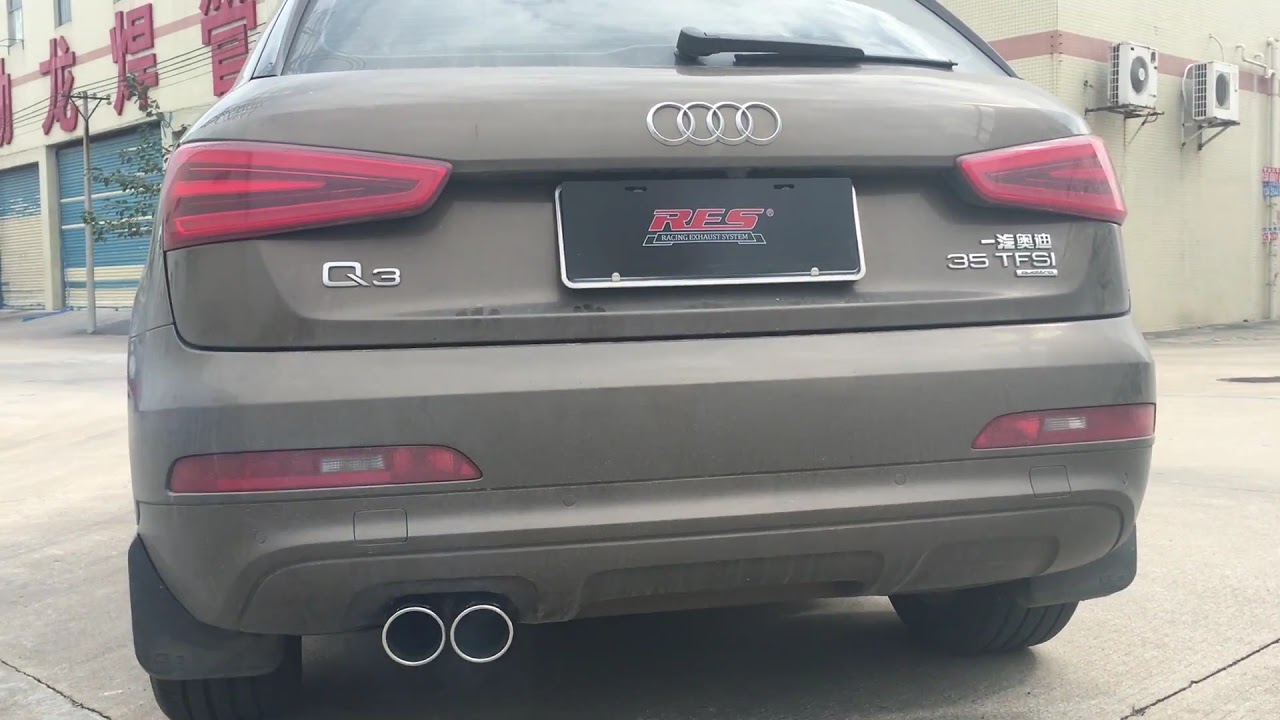 Audi Q3 2.0T RES Racing Aftermarket Exhaust Stainless Steel Exhaust