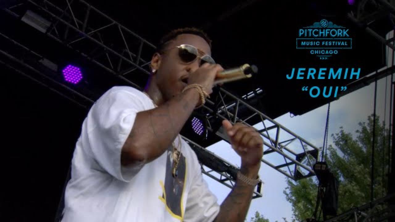 Jeremih performs Oui  Pitchfork Music Festival 2016