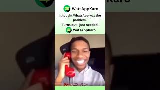 I Thought WhatsApp Was the Problem 😳 | WatsAppKaro Fix 🚀