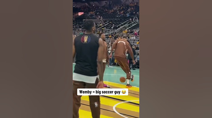 Victor Wembanyama having too much fun 😂