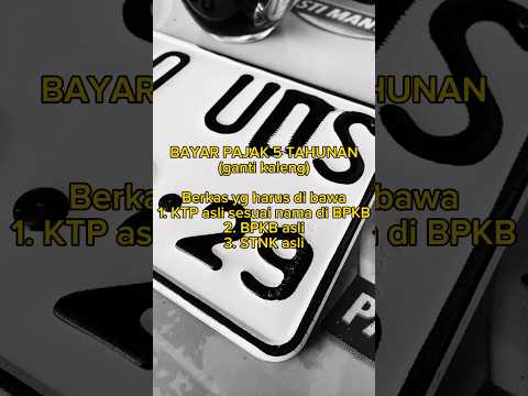Cara bayar pajak