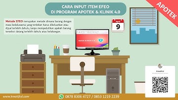 Cara Input Item EFEO di Program Apotek & Klinik 4.0