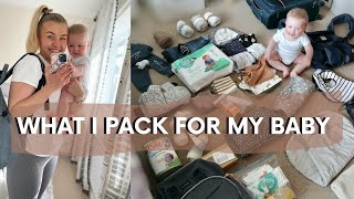 What To Pack For A Holiday With Your Baby UK: What I take when travelling with a baby | HomeWithShan