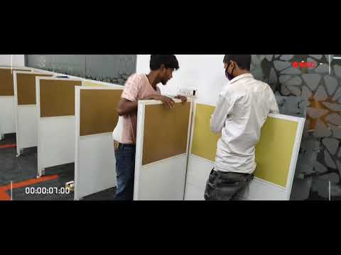 modular 45 mm partition