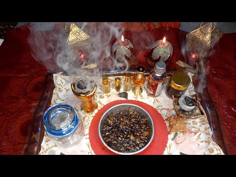عمل بخور اللبان الذكر بالطريقة السودانية