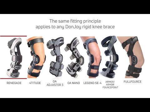 DonJoy prophylactic knee braces