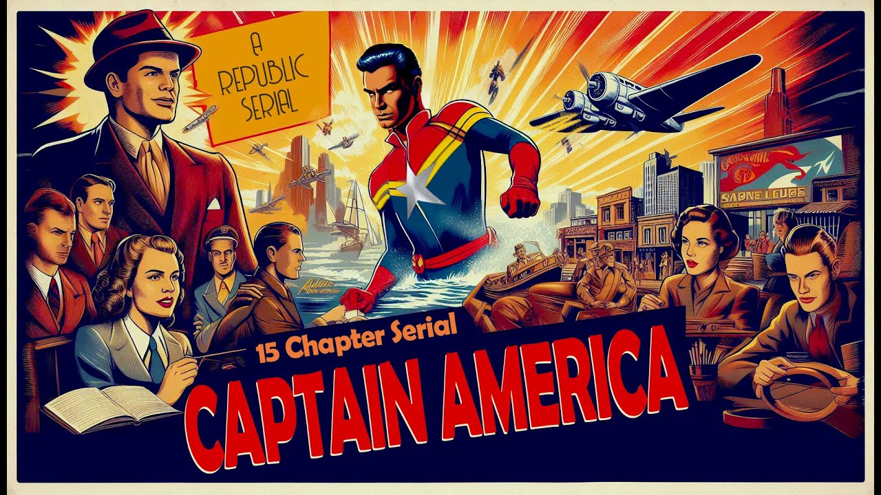 CAPTAIN AMERICA (1944) 15 Chapters⁣ | 𝙁𝙪𝙡𝙡 𝙈𝙤𝙫𝙞𝙚🎥 𝙃𝘿 - YouTube