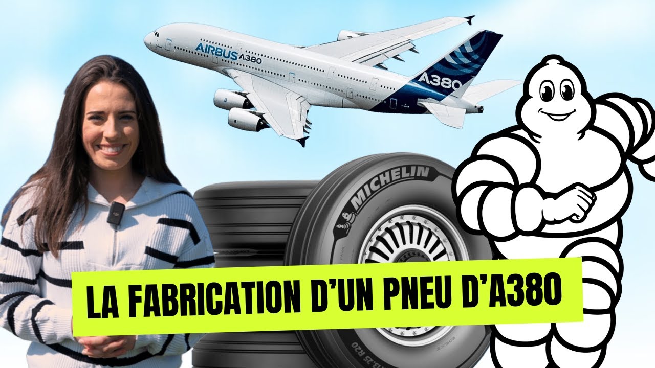 La fabrication d'un pneu d'A380 chez Michelin