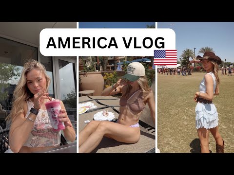3 weeks in America | food, gym & fun