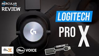 รีวิว Logitech Pro X - หูฟังเกมมิ่งตัวท็อป กับไมค์ Blue Voice