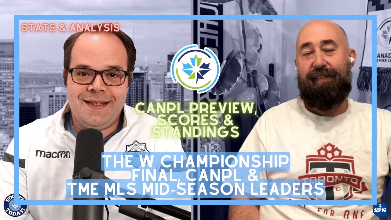 The W Championship Final, CanPL Preview and the MLS Mid Season Leaders - Soccer Today JULY 19