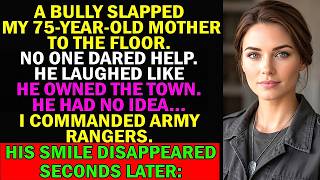 A Bully Slapped My Elderly Mother at Her Diner—Not Knowing I Commanded Army Rangers