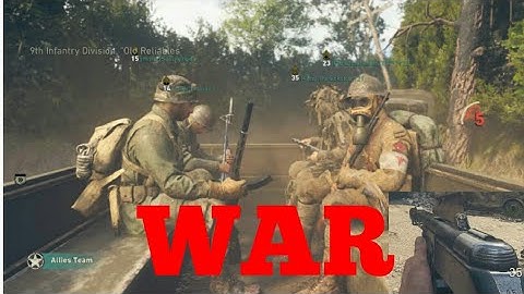 First time Playing WAR (COD WW2 Private Beta)