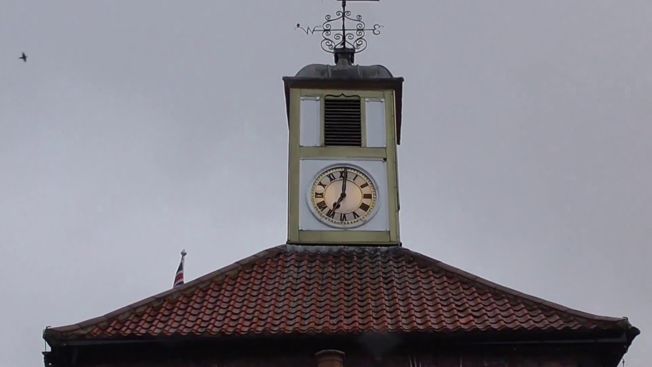 Yarm Town Hall Clock YouTube