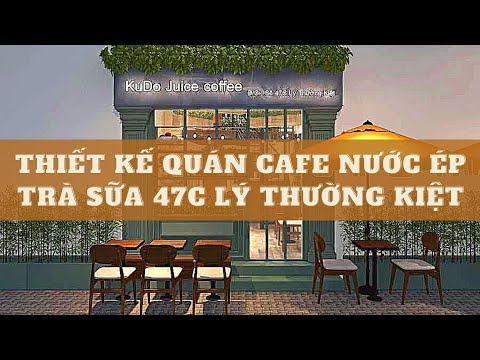 Video Thiết kế quán cafe nước ép trà sữa 47c Lý Thường Kiệt - youtube