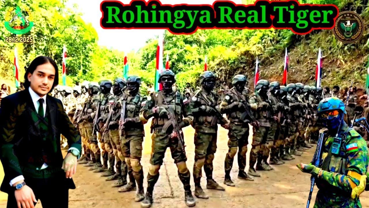 29 декабря 2025 г. Выступление Армии спасения рохинджа в прямом эфире на телеканале Kingdom of Ar...