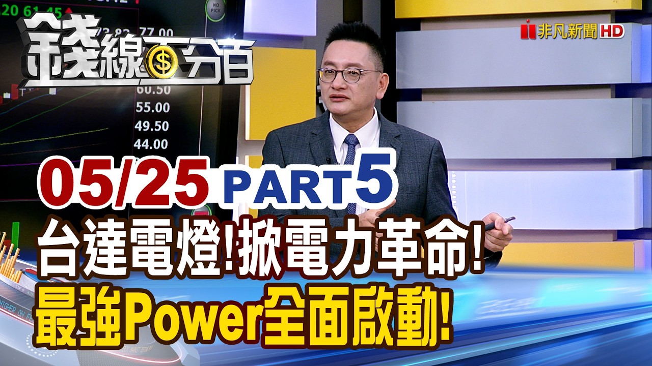 《台達電燈!掀電力革命! 最強Power全面啟動!》【錢線百分百】20260525-5│非凡財經新聞│