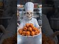💀 Skeleton Chef Makes Crispy Chicken Lollipop 🍗 | Skeleton Cooking Short #shorts