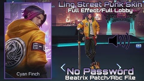 Ling Street Punk Skin Script - Beatrix Patch - Abc File.