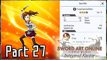 Sword Art Online: Integral Factor - Boss Preparation! [Part 27/Floor 7]