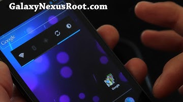 How to Backup/Restore ROM on Rooted Galaxy Nexus!