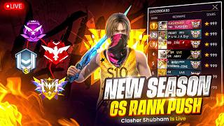GrandMaster Top 1 Today 💀 CS Rank Push 🚀 Free Fire Live #freefire #classyfreefire
