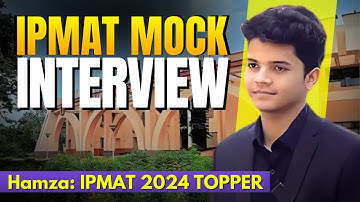IPM Mock interview | Common Questions of IPM Interview 2024