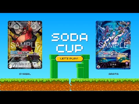 [One Piece Card Game] Purple Enel (Arata) vs. Black/Yellow Teach (Shagaru) [Match Video]