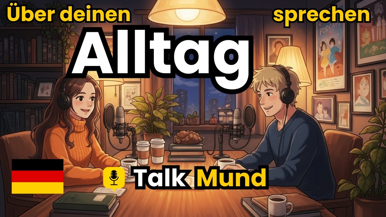 How to Talk About Your Daily Activities in German | Easy German Conversation Practice