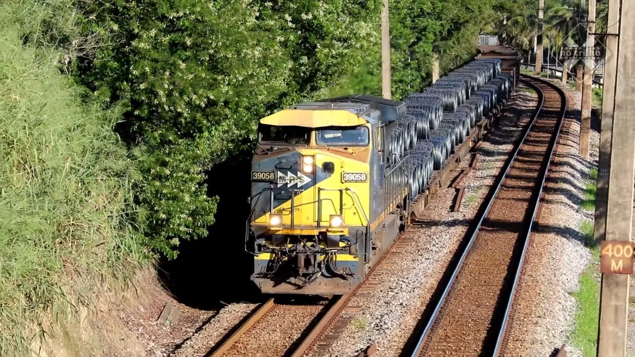 Mais Trens da MRS em Barra do Piraí (RJ) -  Cargas Gerais e Retorno do Minério