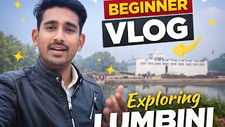 Beginner Vlog In Lumbini First Time Camera Facing Lumbini Travel Vlog Lumbini People