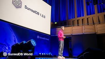 Unveiling SurrealDB 1.0.0 – SurrealDB World Keynote with Tobie Morgan Hitchcock