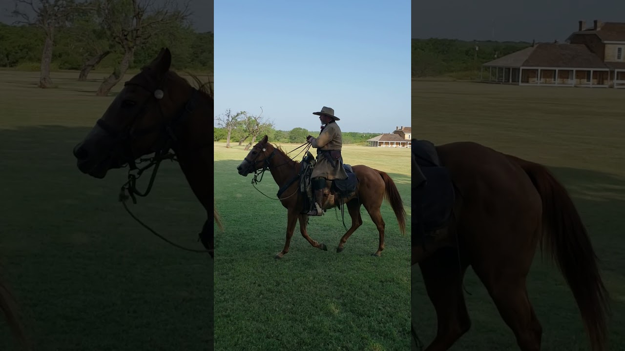 Drill on the field at Ft Richardson no. 3