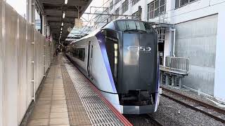 【S211編成】E353系長モトS211編成 JR中央線特急あずさ26号新宿行き 立川駅発車