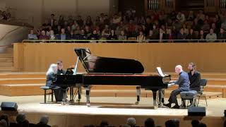Shostakovich: Concertino for two pianos - Martha Argerich &amp; Nelson Goerner 