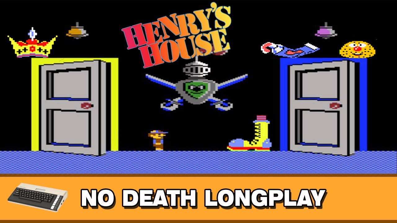 Henry's House - Atari 800 XL - Gameplay NO Death