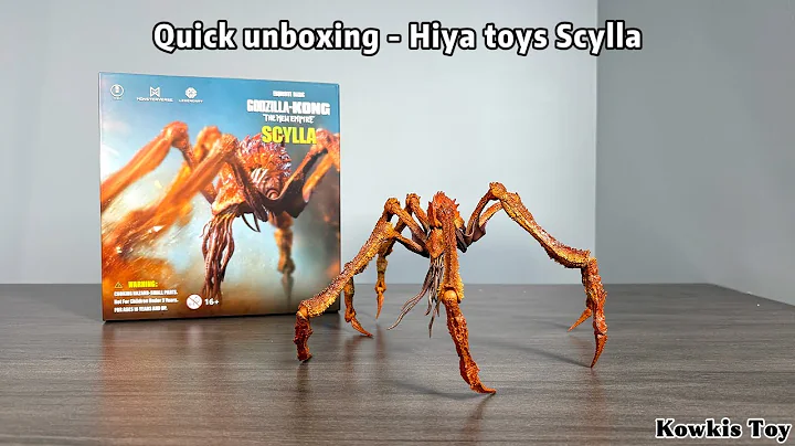 Hiya toys scylla is here💥#kowkistoy #hiyatoys #kaiju #monsterverse #godzillaxkongthenewempire #toys