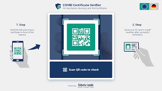 COVID Certificate Verifier screenshot 1