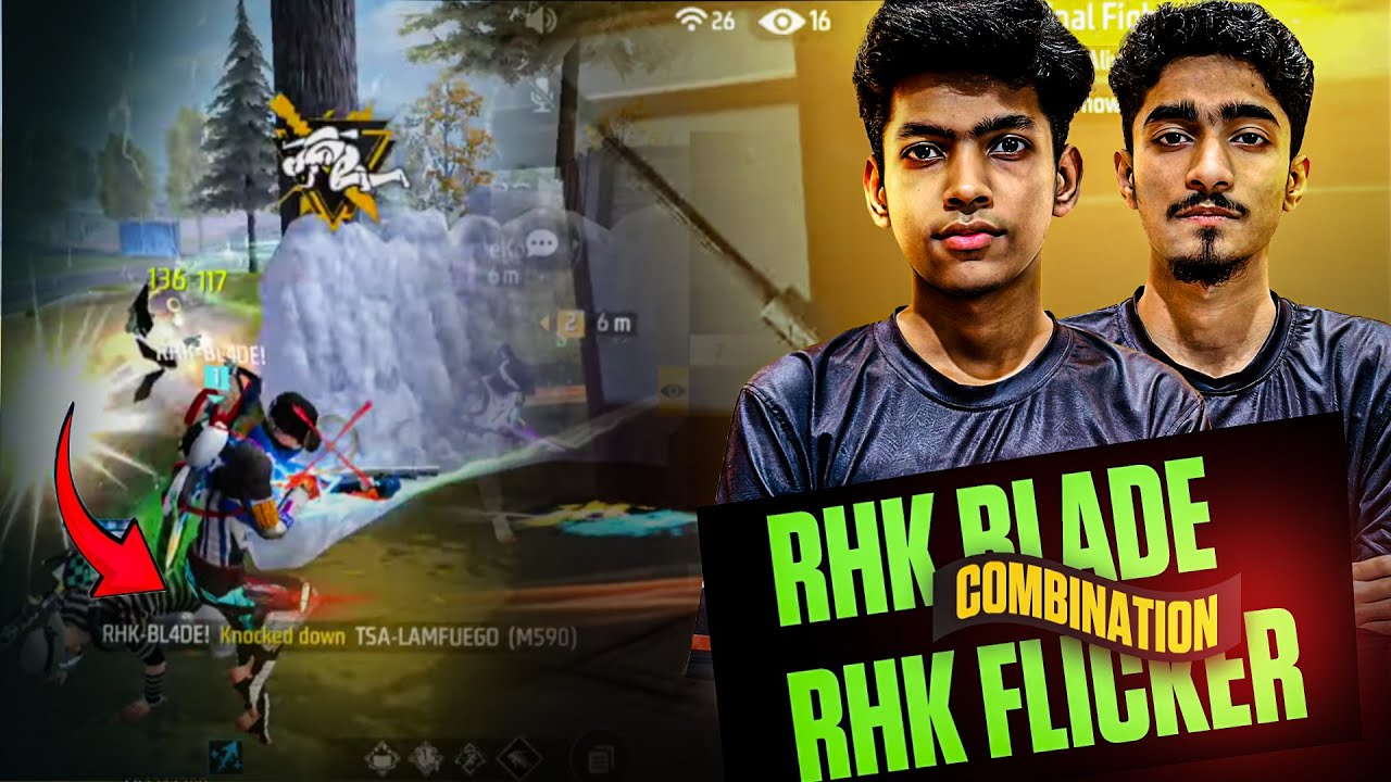 বাংলাদেশ টপ ১ Rusher & টপ ১ Sniper | Rhk Flicker & Rhk Blade
