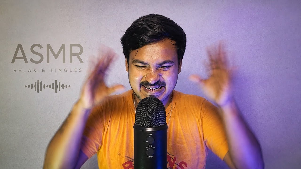 🔥 Fast & Aggressive ASMR Triggers (Mic Scratching + Mouth Sounds) 🤯 ...