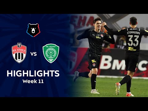 Khimki Akhmat Grozny Goals And Highlights