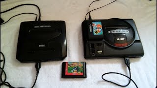SEGA Genesis Model 1 & 2 Consoles (Sonic 2 & Sonic 3)