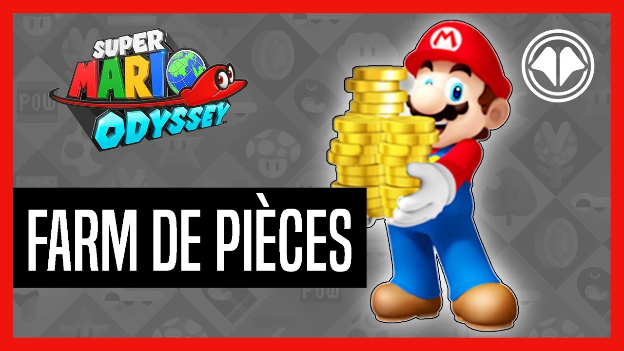 Super Mario Odyssey - Farm de pièces